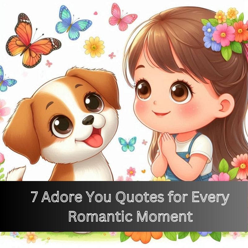 7 Adore You Quotes for Every Romantic Moment