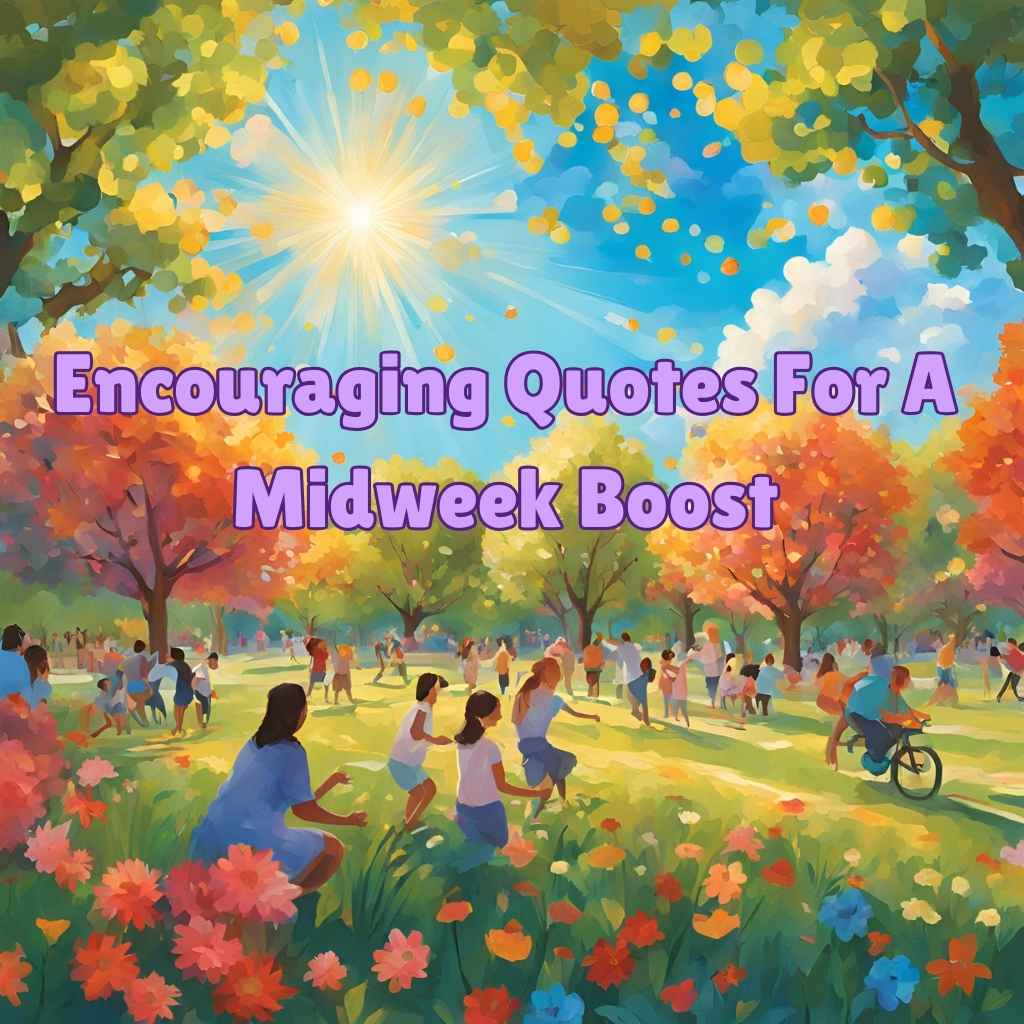 Encouraging Quotes For A Midweek Boost