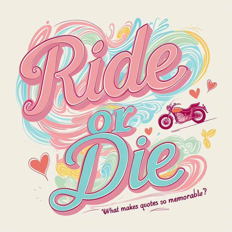 What Makes “Ride or Die” Quotes So Memorable?