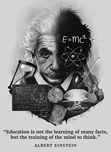 Albert Einstein Inspirational Poster