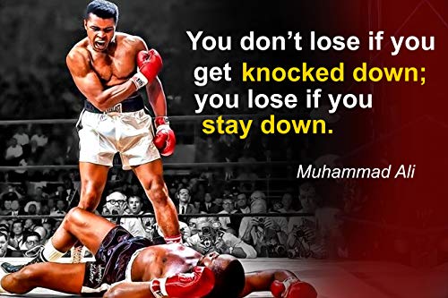 Muhammad Ali Quote Poster